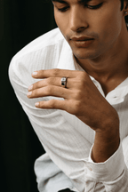 Asscher Solitaire Ring