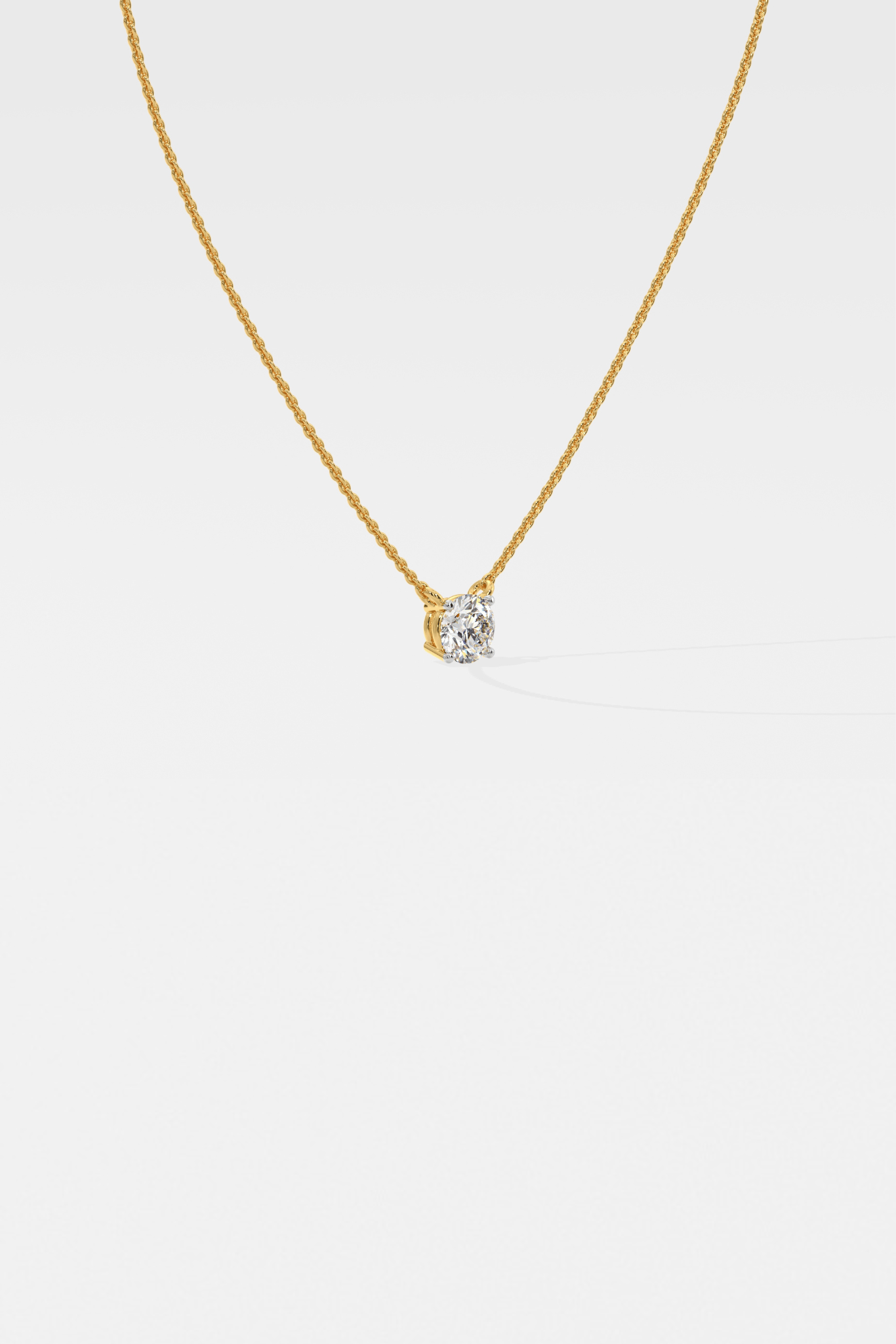 0.75 ct Solitaire Necklace