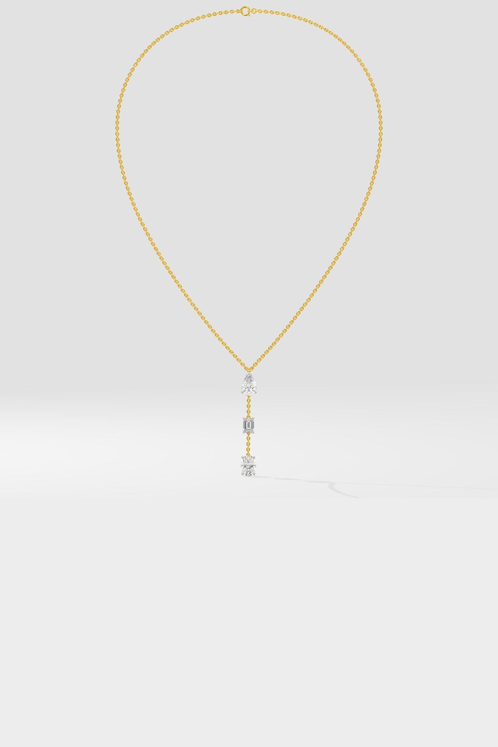 Trio Drop Necklace