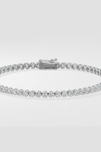 .05 Ct Crown Tennis Bracelet