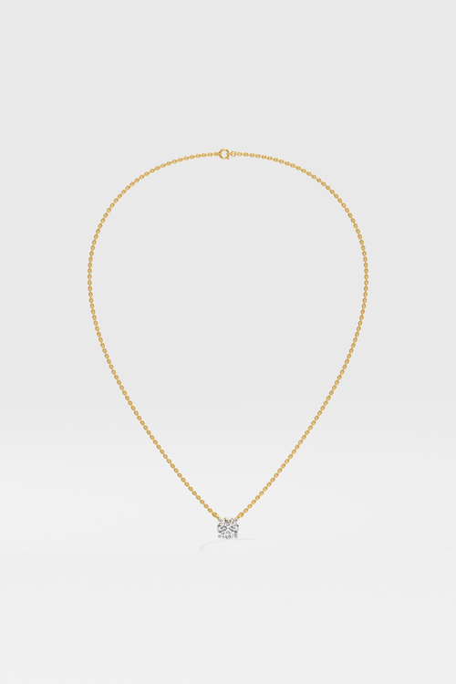 0.75 ct Solitaire Necklace