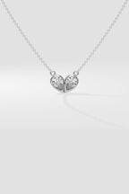 The Duo Heart Necklace