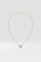 1 ct Heart Necklace