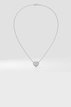 Solitaire Heart Necklace