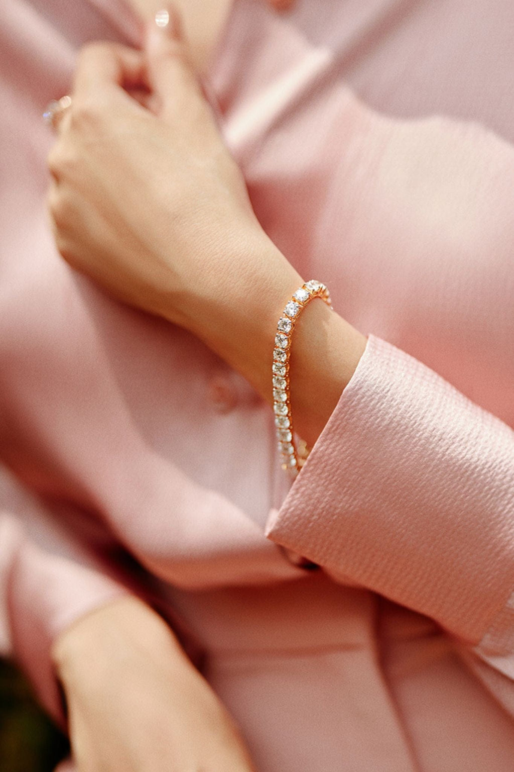 The .50 Ct Classic Round Bracelet