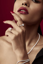 3 ct Solitaire Crown Ring