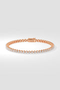 .08 Ct Crown Tennis Bracelet