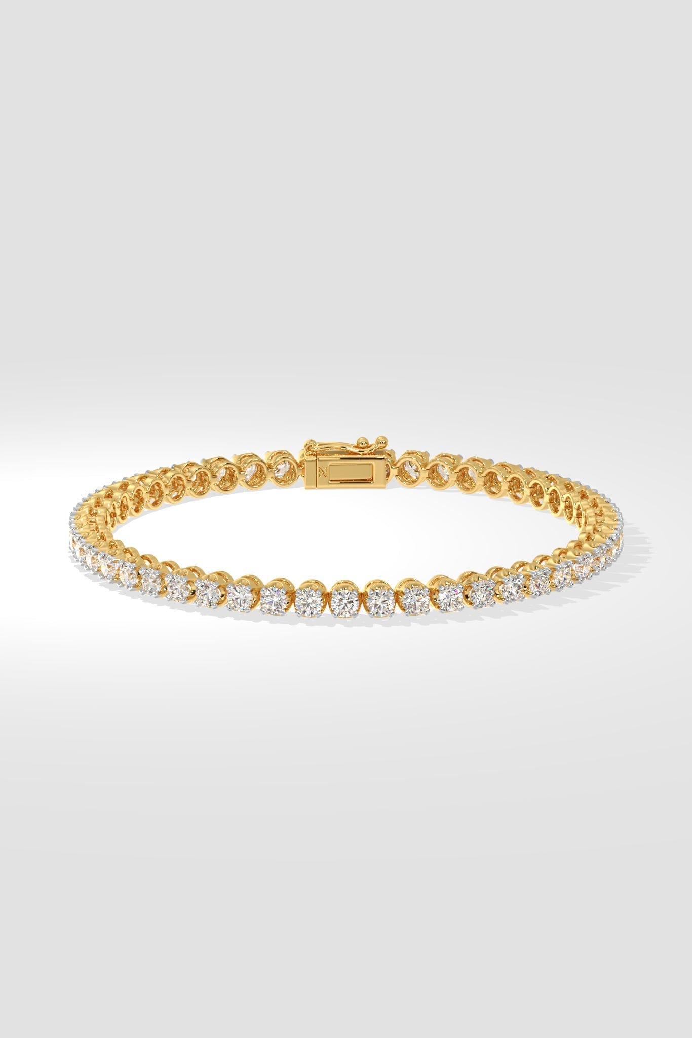 .15 Ct Crown Tennis Bracelet