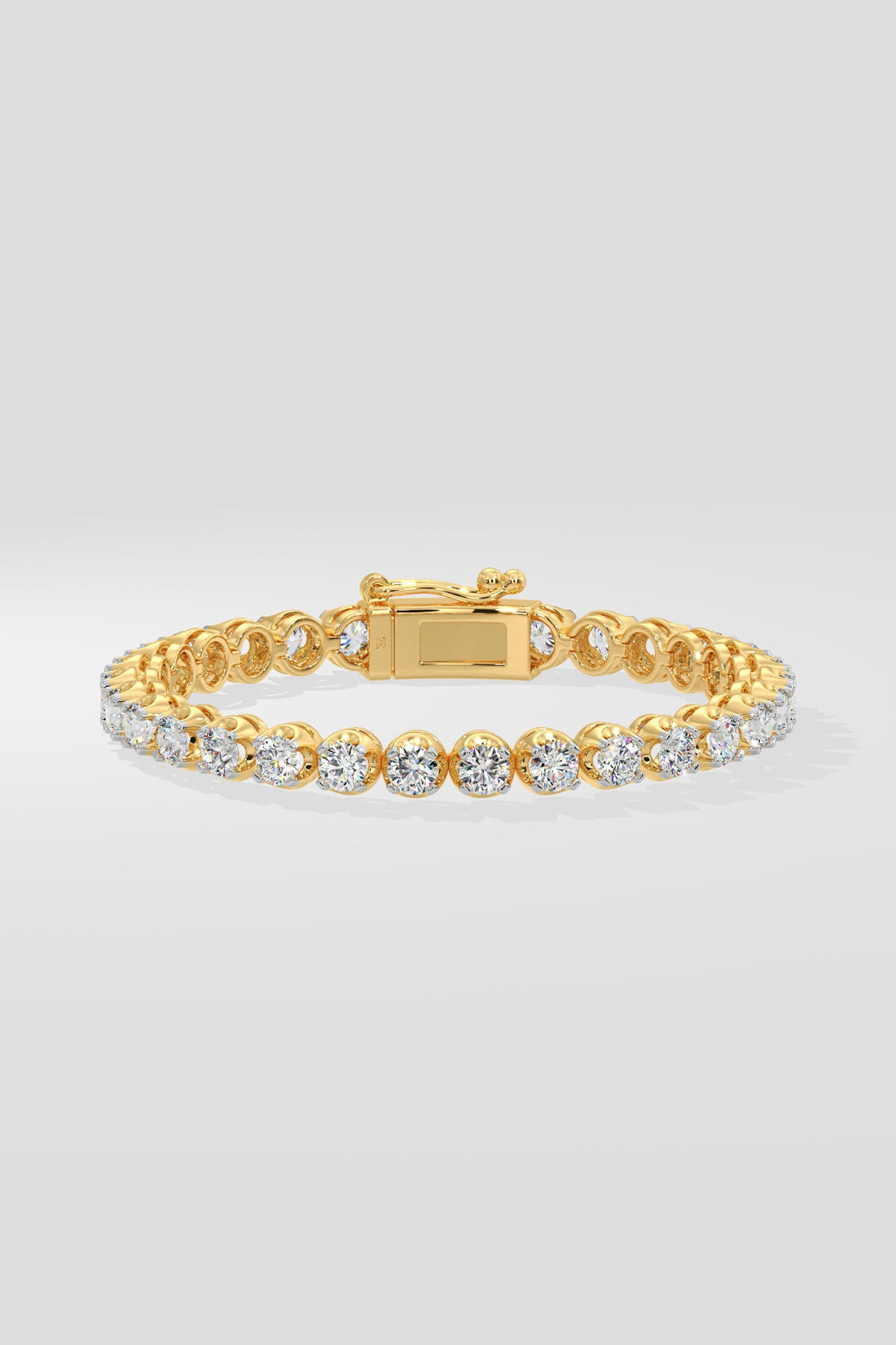0.25 pointer Crown Tennis Bracelet