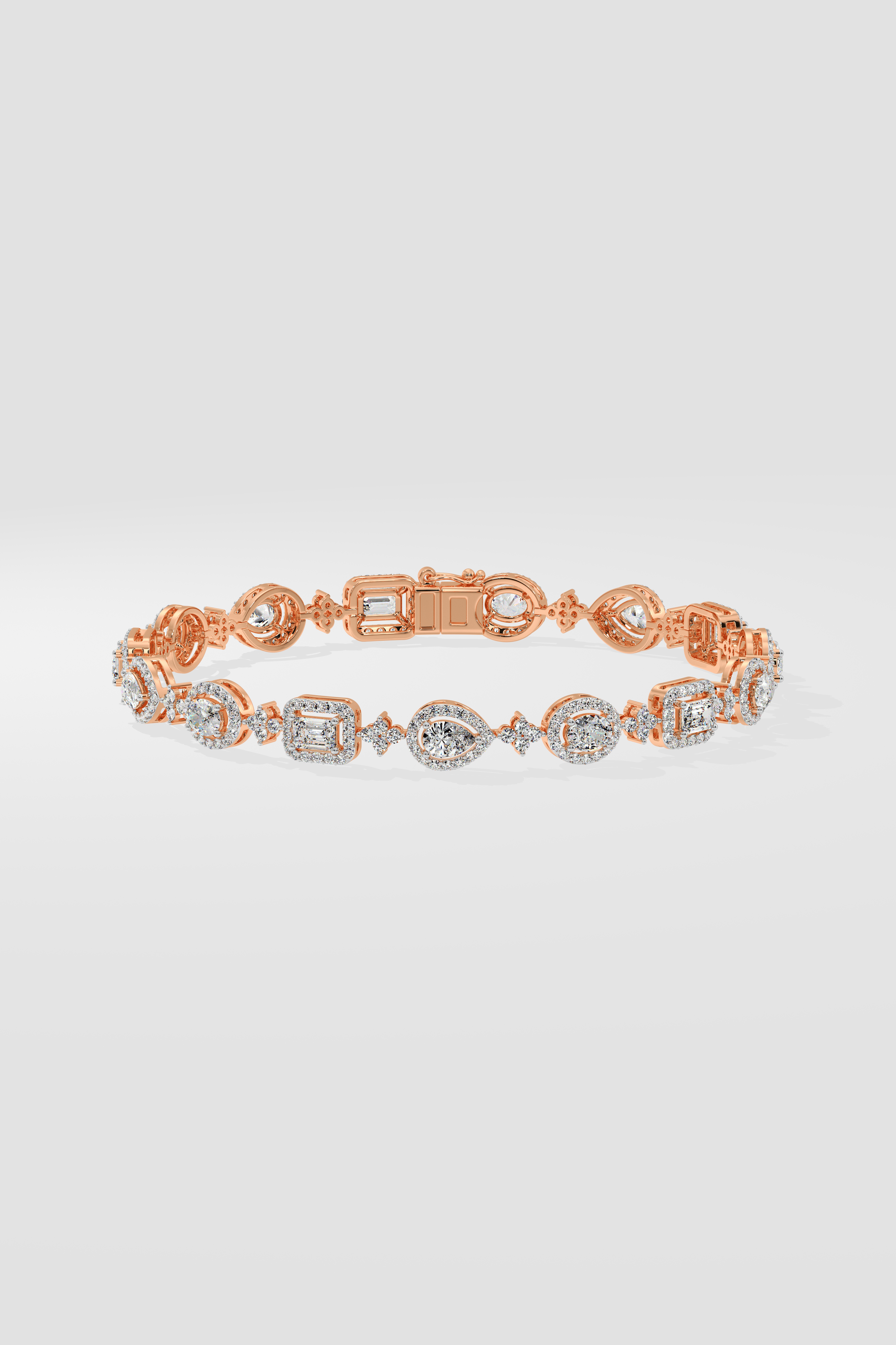0.20 ct Medley Halo Bracelet