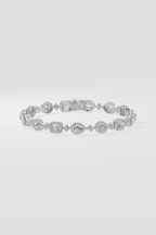 0.20 ct Medley Halo Bracelet