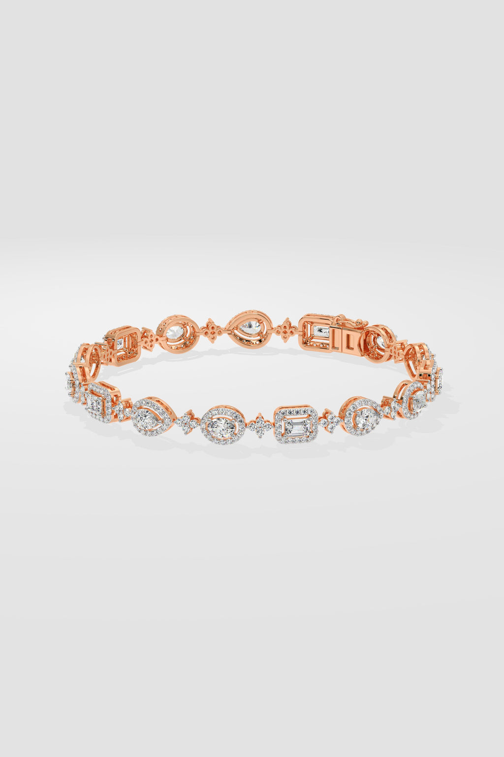 0.20 ct Medley Halo Bracelet