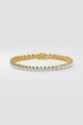 Pear Tennis Bracelet