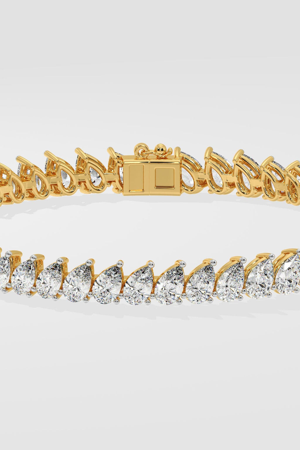 Pear Tennis Bracelet