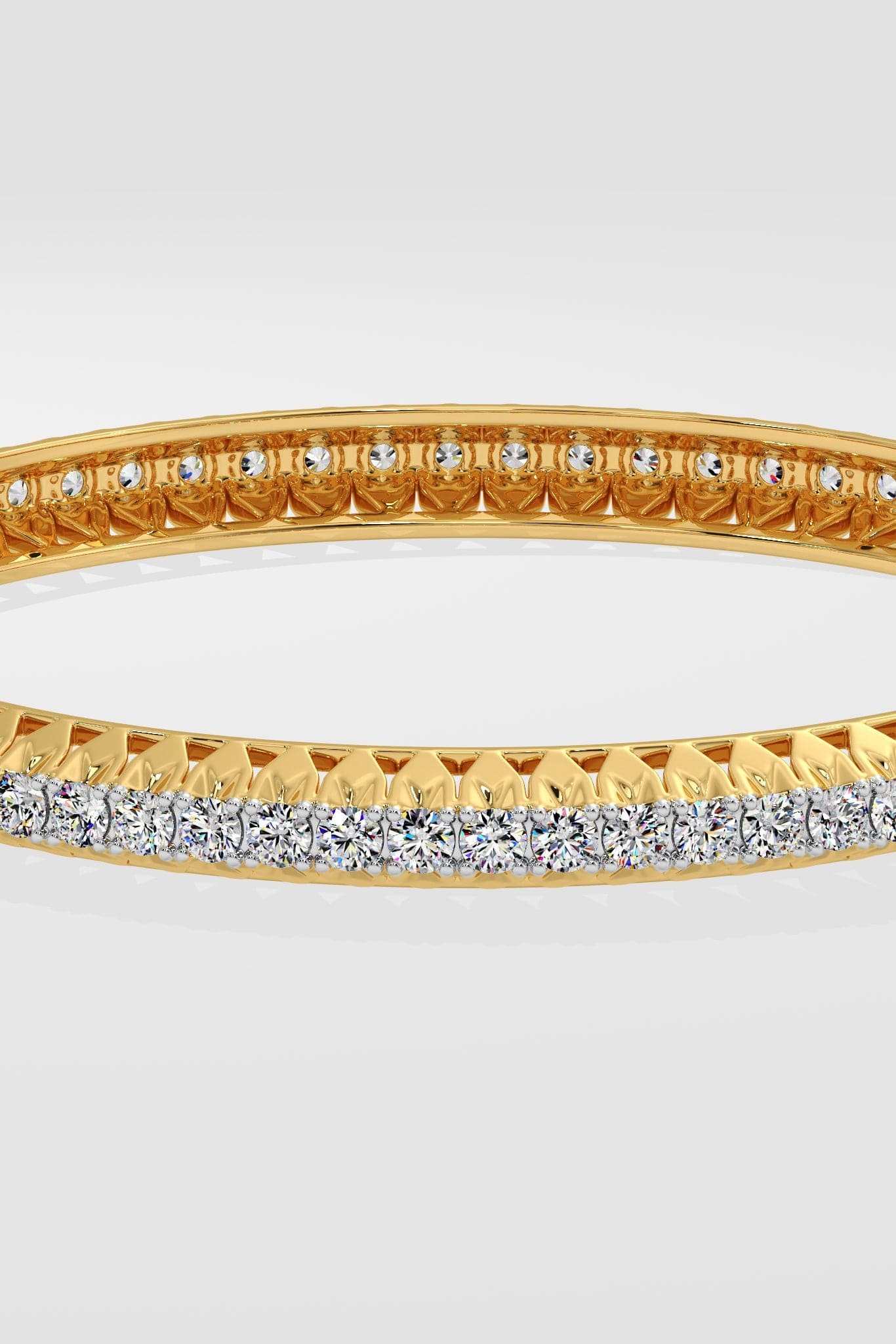 The Classic Diamond Bangle
