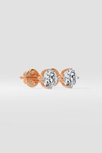 1 ct  Solitaire Studs
