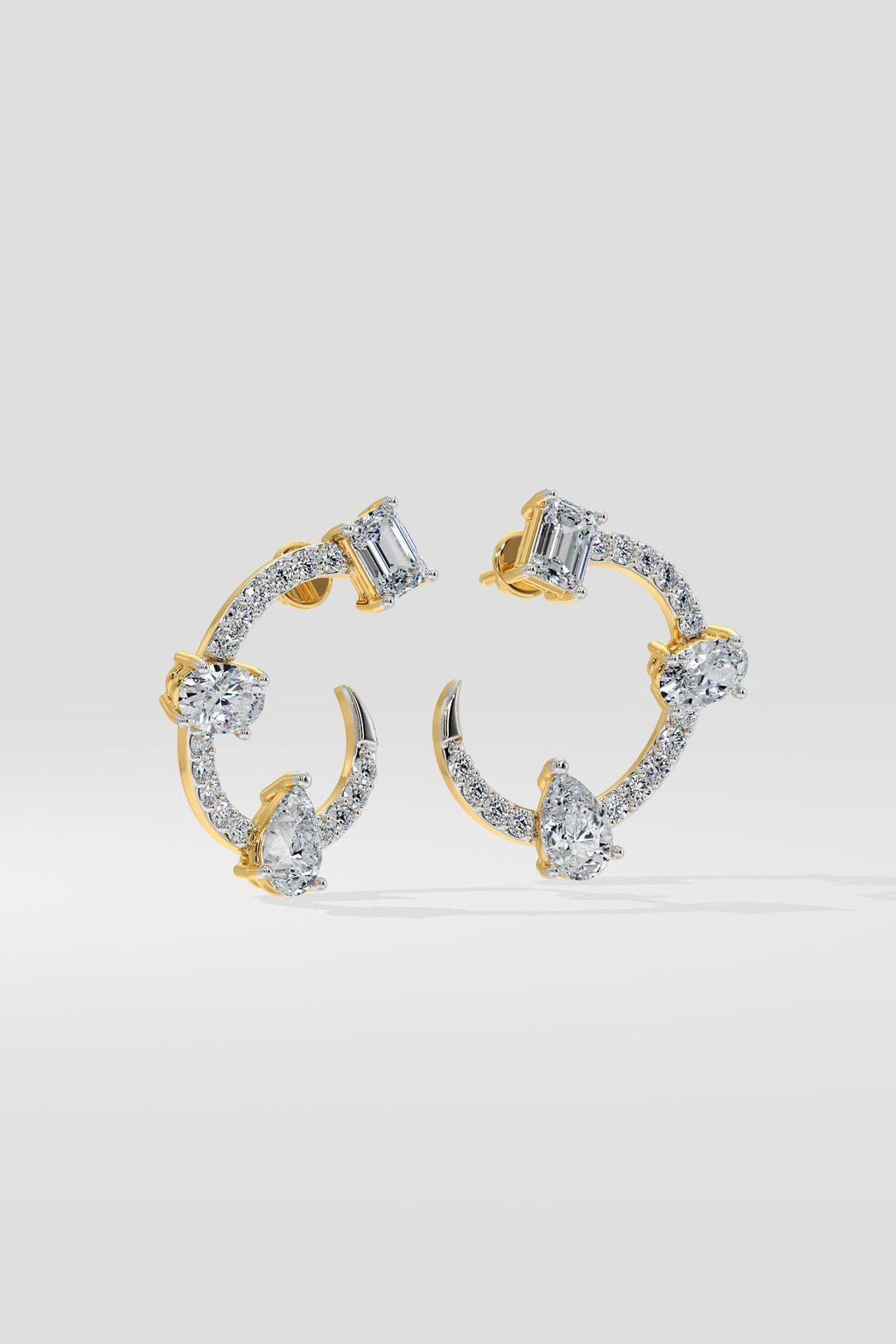 3 Stone C Hoops