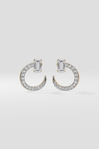 Emra Solitaire Mini Hoops