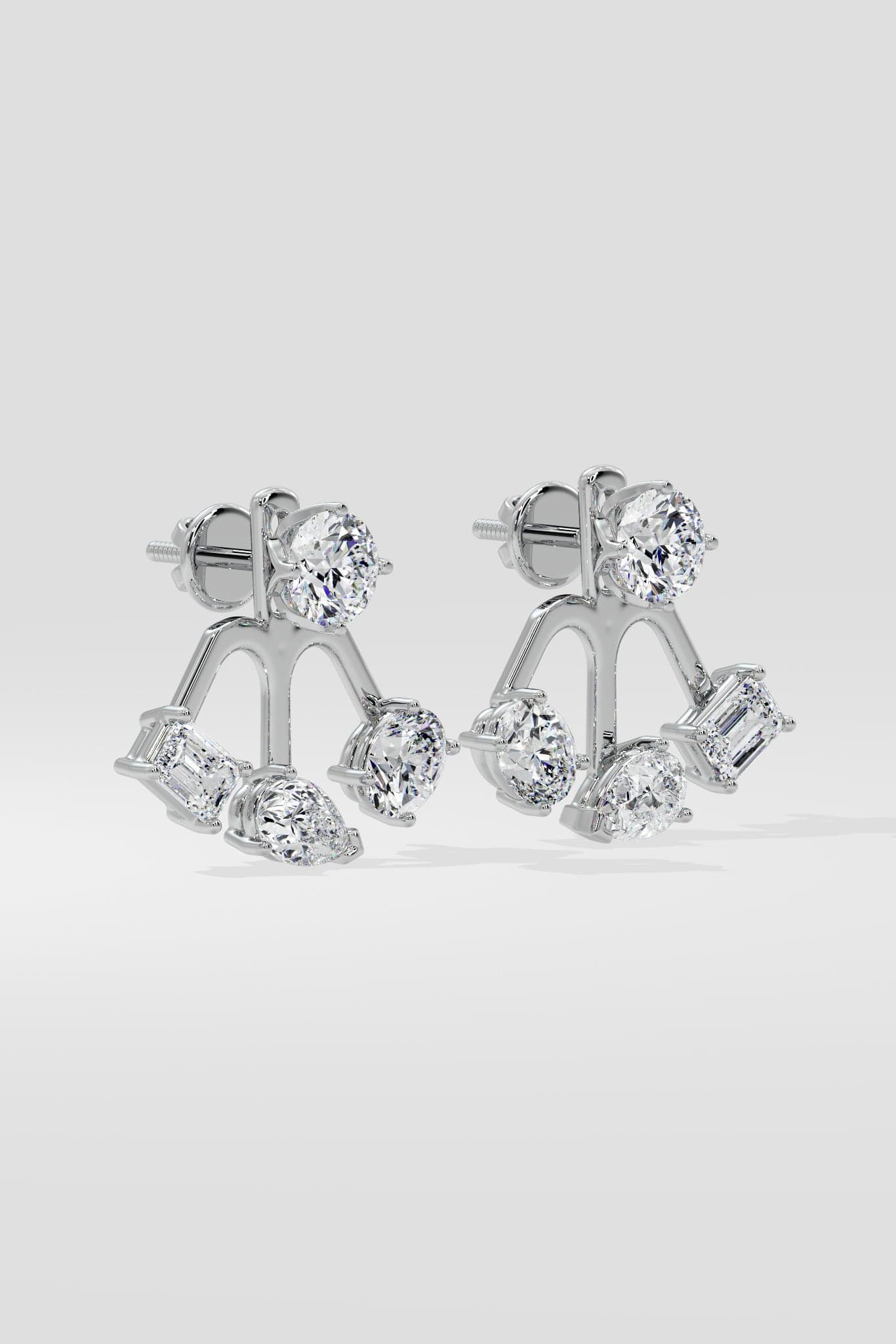 Front & Back Earrings