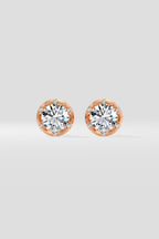 2 ct Spaced Solitaire Studs