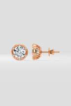 2 ct Spaced Solitaire Studs
