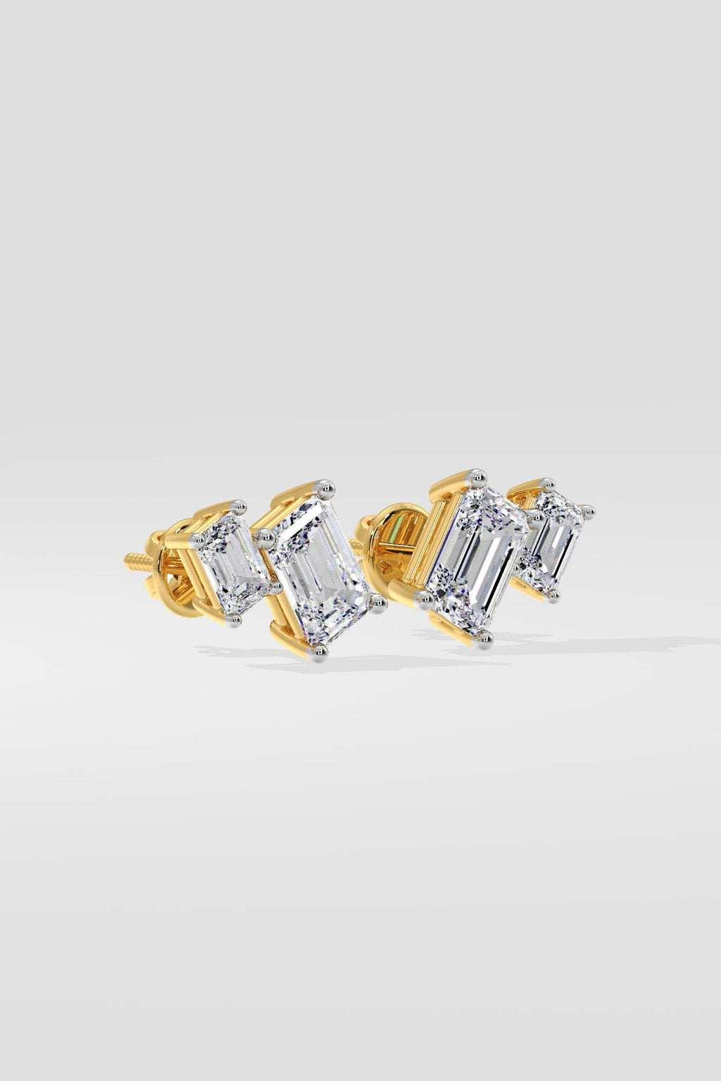 Emerald Duo Studs
