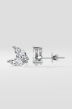 Marquise Butterfly Studs