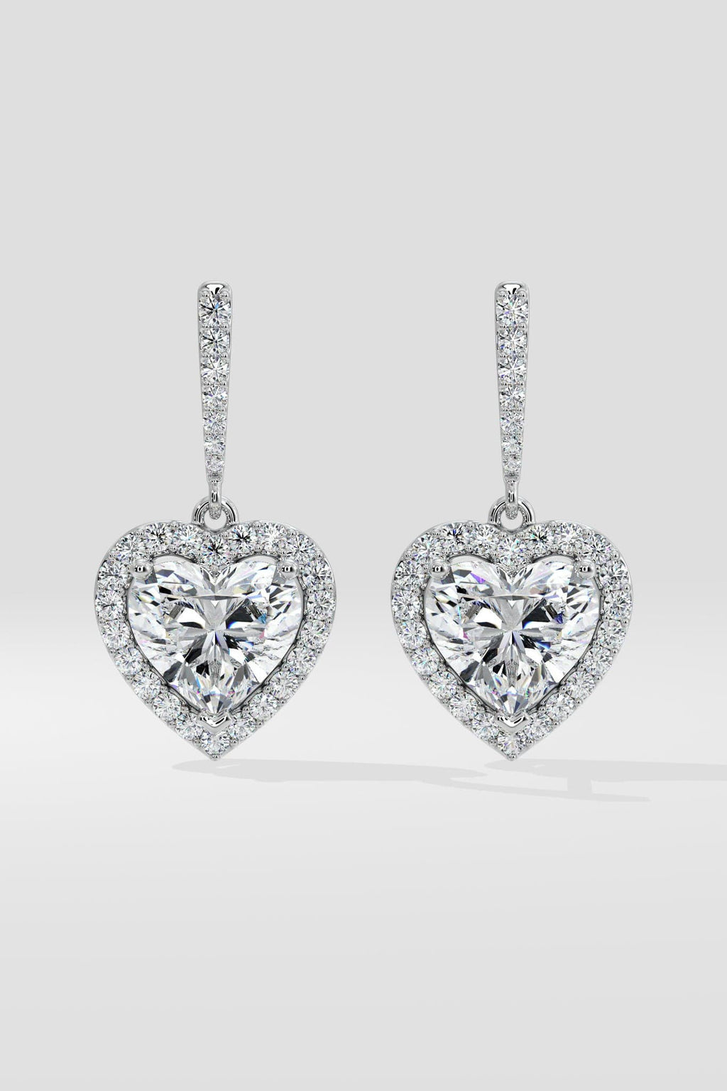 Halo Heart Danglers