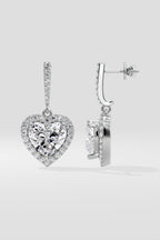 Halo Heart Danglers
