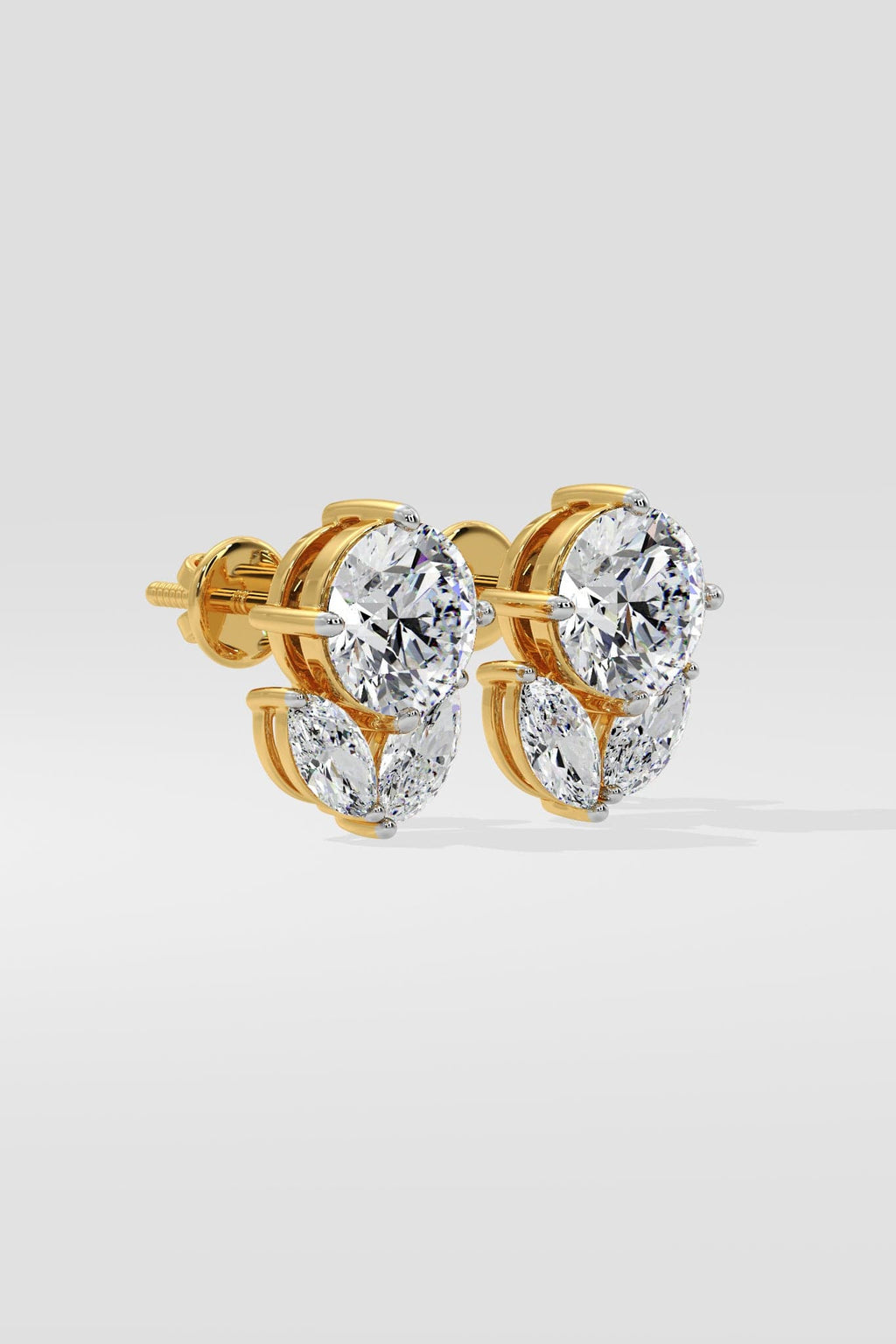 2 ct Bouquet Earrings