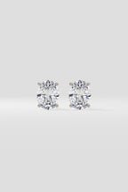 2 ct Oval studs