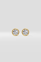 1 ct Bezel Studs
