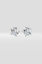 2 ct Solitaire Studs
