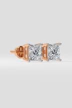 4 ct Princess Studs
