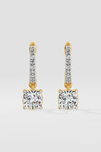 2 ct Cushion Danglers