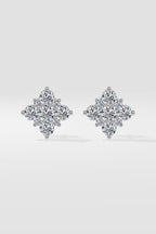 Snowflake Cluster Earrings