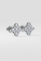 Snowflake Cluster Earrings