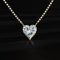 Heart Shaped Solitaire Necklace