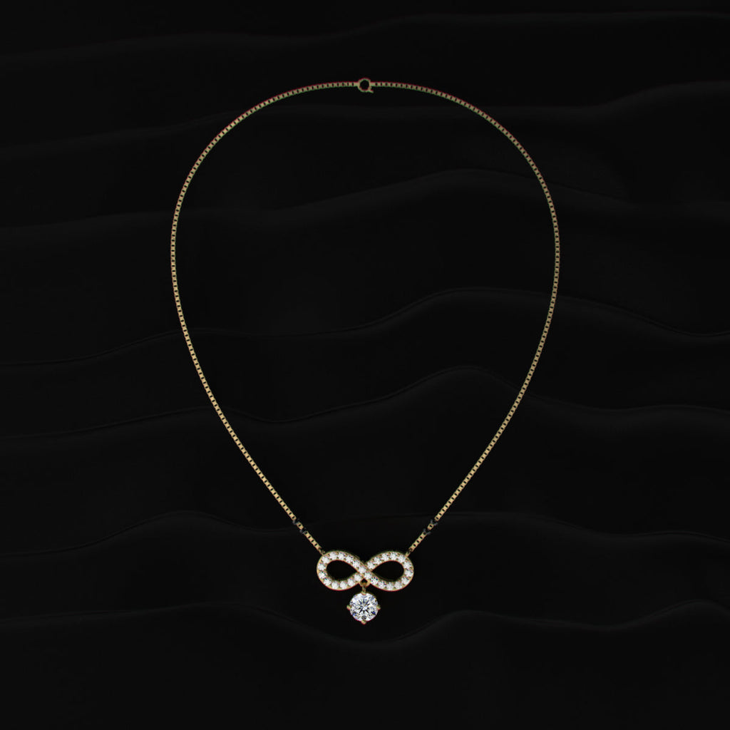 Infinity Diamond Mangalsutra
