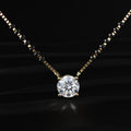 Round Diamond Solitaire Mangalsutra