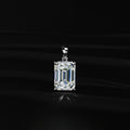 Emerald Cut Solitaire Pendant