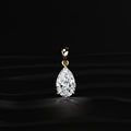 Pear Shaped Solitaire Pendant