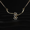 Floral Diamond Mangalsutra