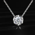 Round Solitaire Bezel Setting Pendant
