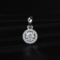 Round Halo Pendant