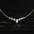 Seven Stone Pendant Mangalsutra