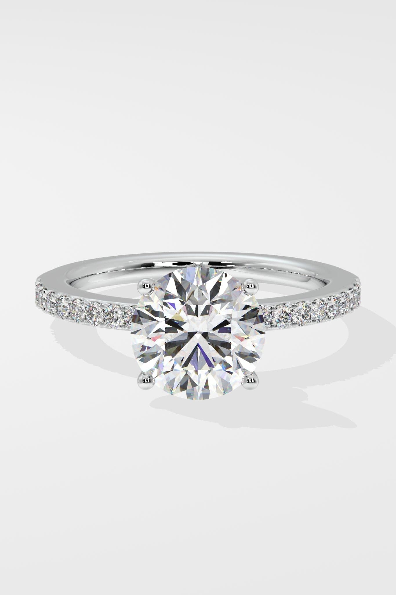 2 ct Secret Halo Ring