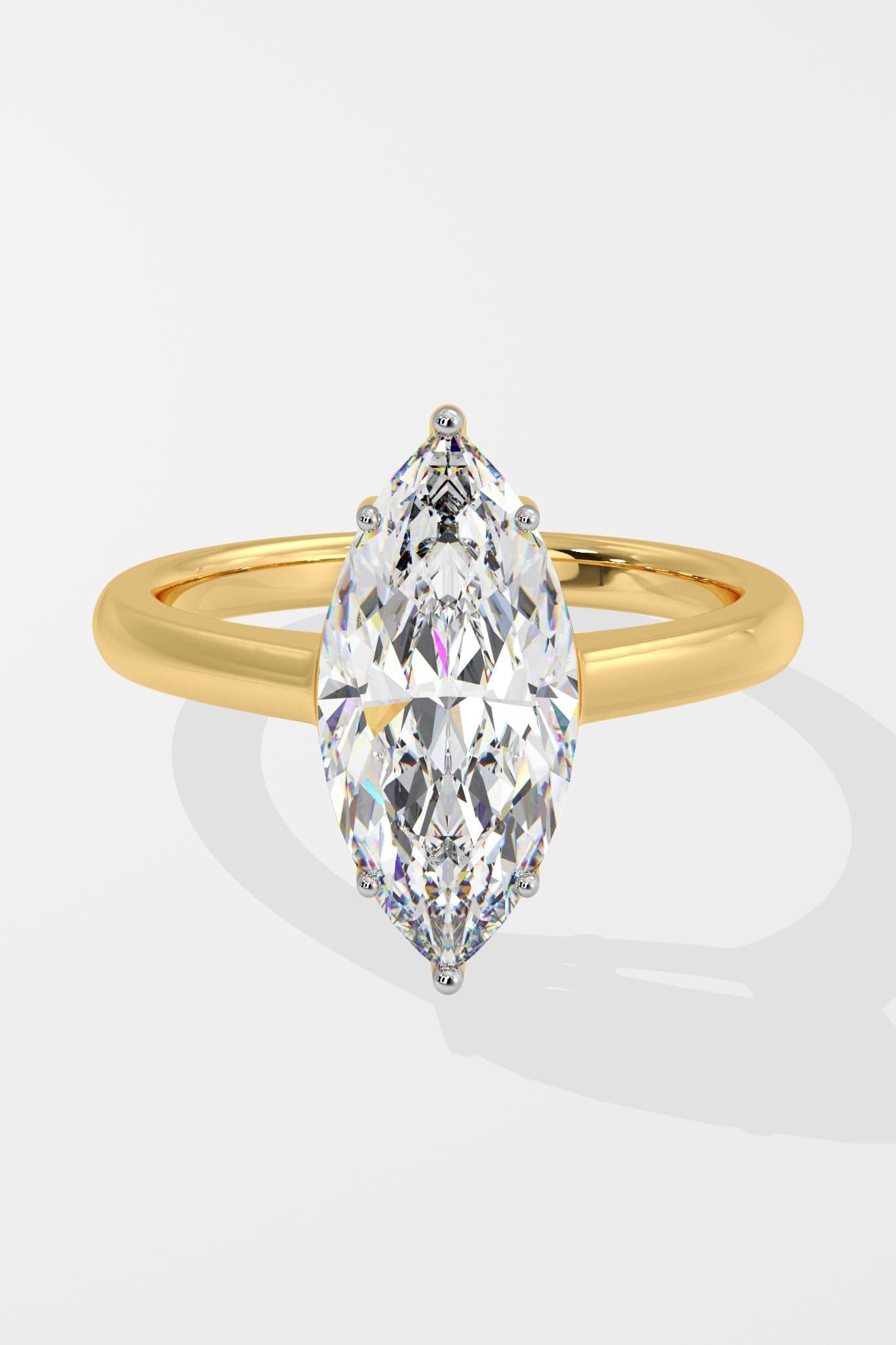 3 ct Marquise Solitaire Ring
