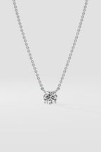 0.50 ct Solitaire Necklace