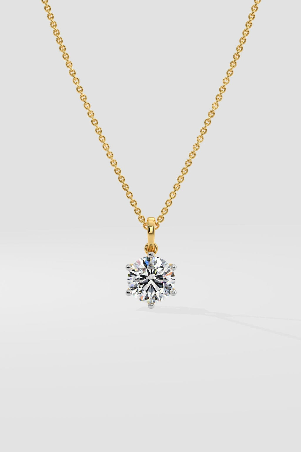 1.5 ct Solitaire pendant